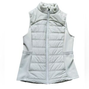 AVIA pale mint green high neck puffer vest size Medium 8-10